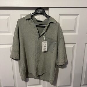Zara Gray Men's Dress Shirt